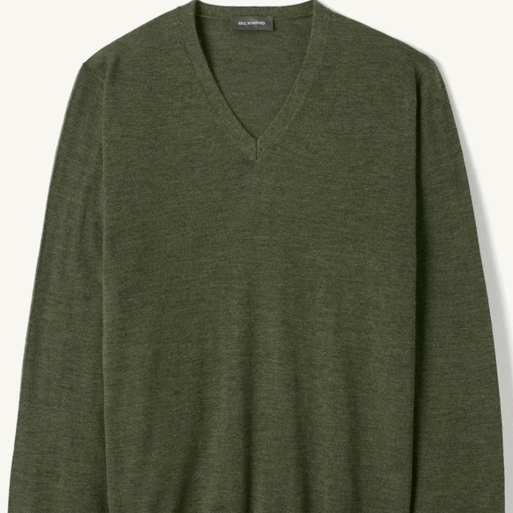 Eric Bompard - Mens Cashmere V Neck Sweater #Mo891 Various Sizes Msrp $470 Nwt
